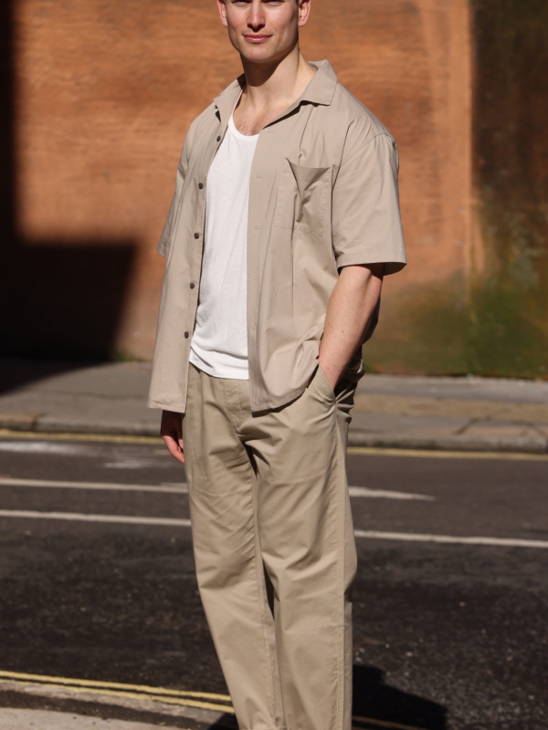 MEN'S OPEN COLLAR SHORT SLEEVE SHIRT | UNIQLO CA