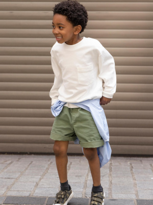 U Supima® Cotton Crew Neck Long-Sleeve T-Shirt | UNIQLO US
