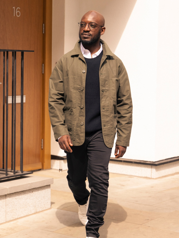 Uniqlo cheap canvas jacket