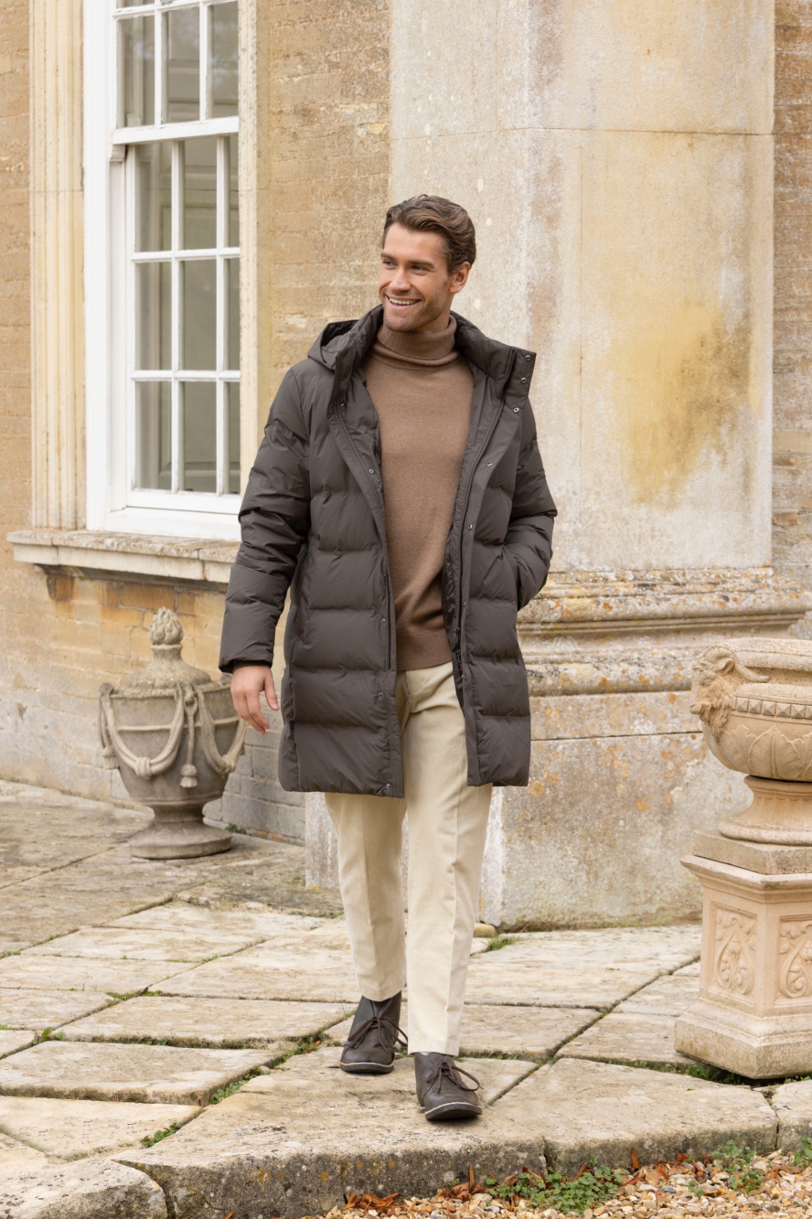 Uniqlo long best sale padded jacket