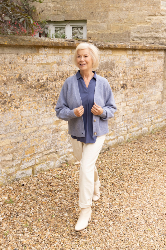 トップス FOXEY NEW YORK 45271 Souffle Cardigan Souffle Yarn Full Zip Cardigan | UNIQLO US