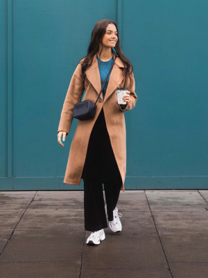 Wool Blend Long Coat | UNIQLO US