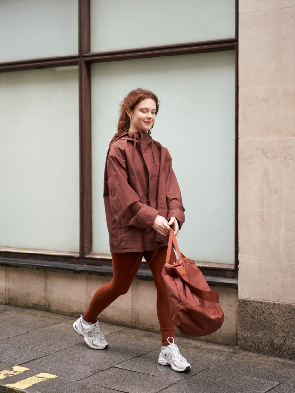 Uniqlo Solid Brown Leggings Size M - 60% off