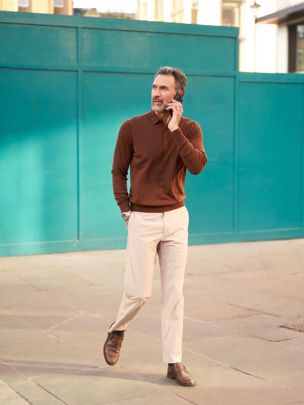 Check styling ideas for「Extra Fine Merino Knitted Long-Sleeve