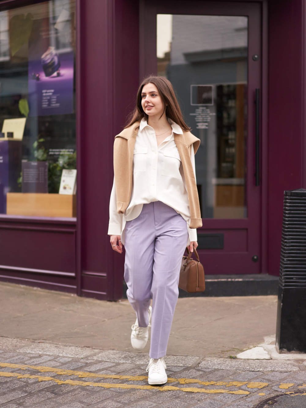 Check styling ideas for「Smart Ankle Pants (2-Way Stretch)」