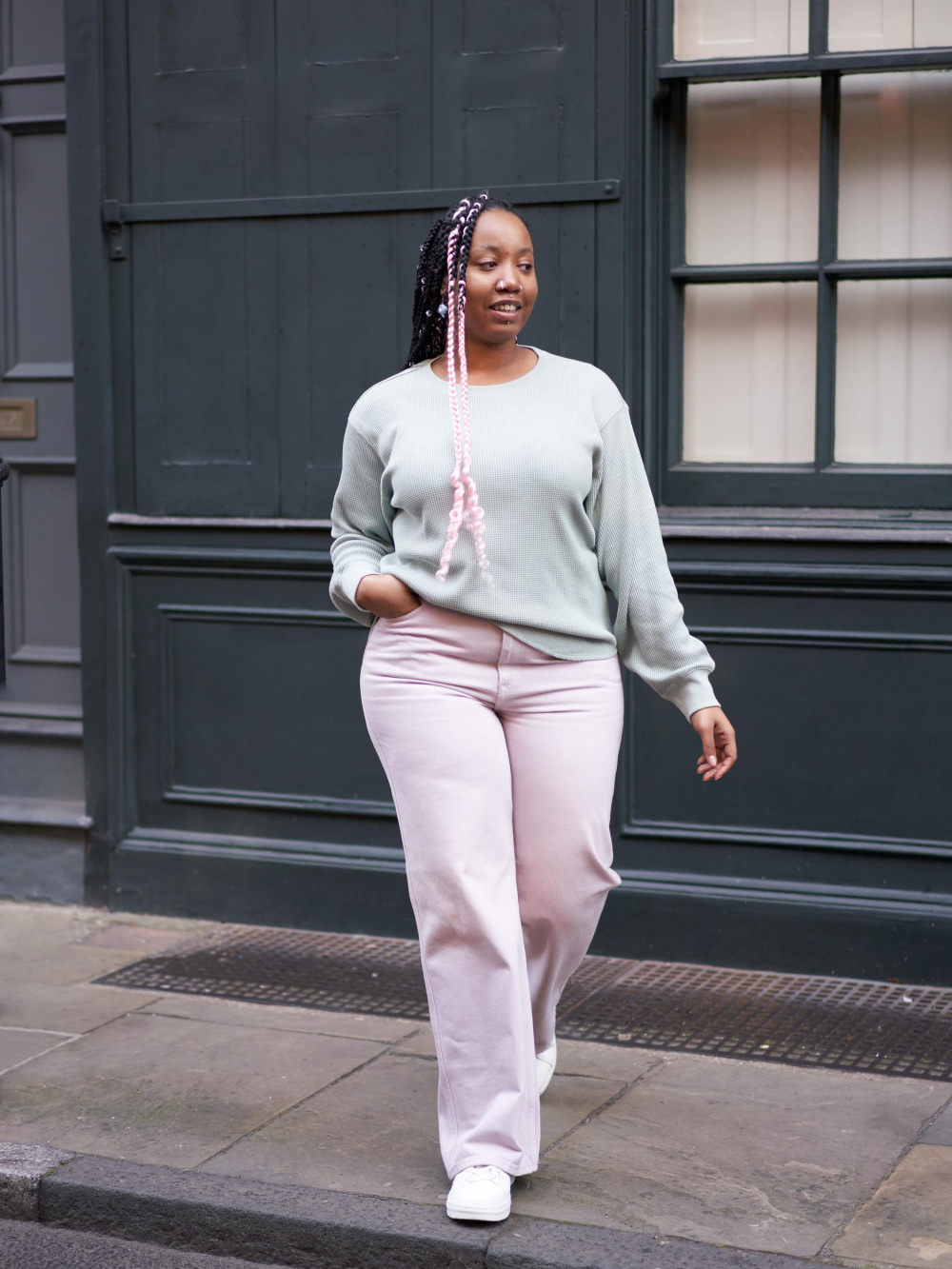 How to Style Sweatpants/Joggers  Plus Size Outfit Ideas 