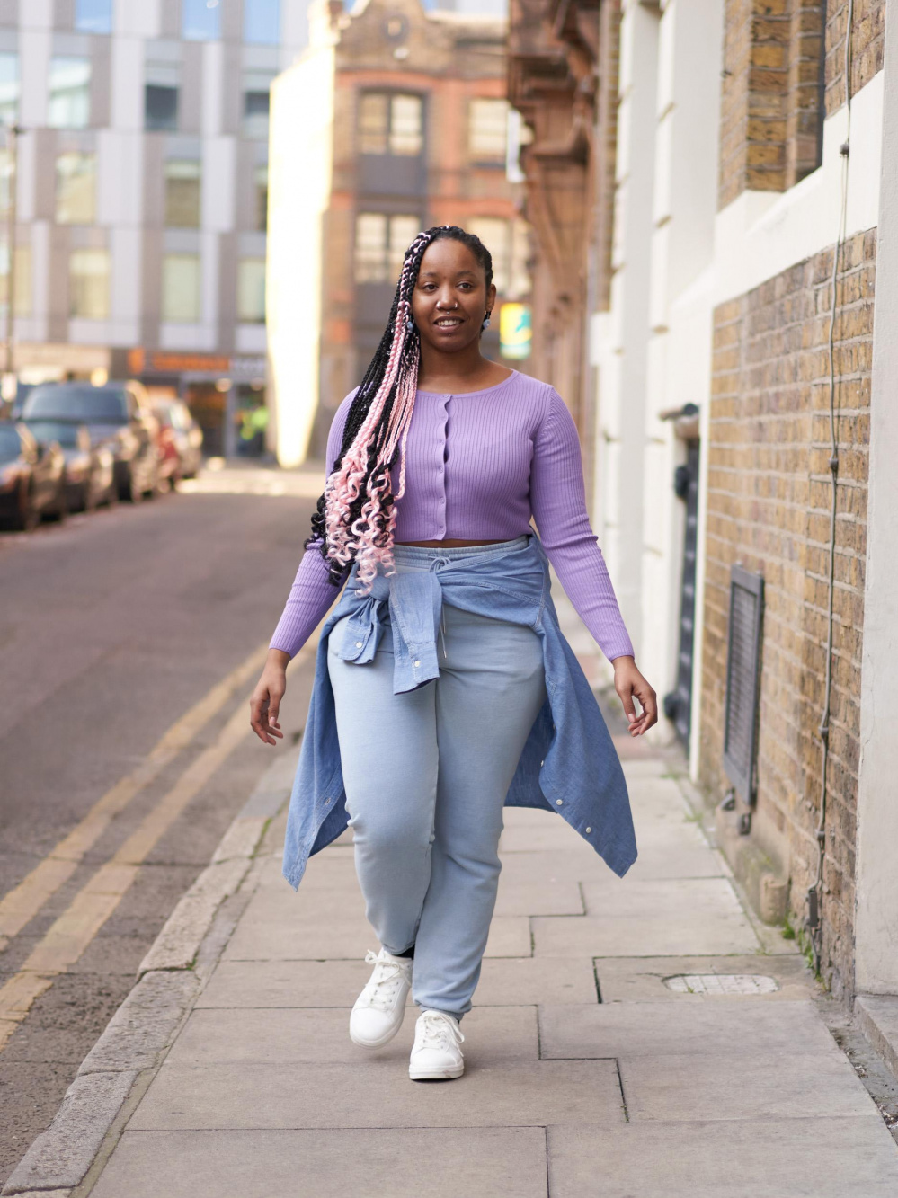 Cropped cardigan outlet outfit