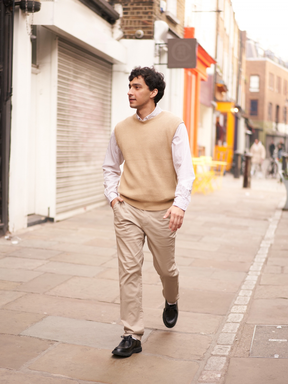 Check styling ideas for「Corduroy Long-Sleeve Work Shirt、Utility Corduroy  Work Pants」