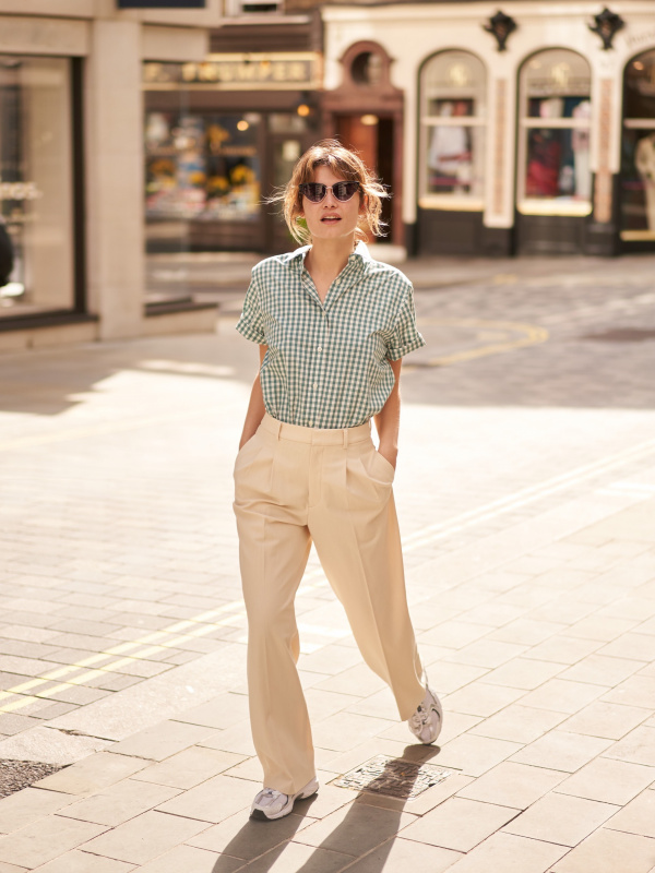 Five ways to style UNIQLO's Pleated Wide Pants - Mademoiselle