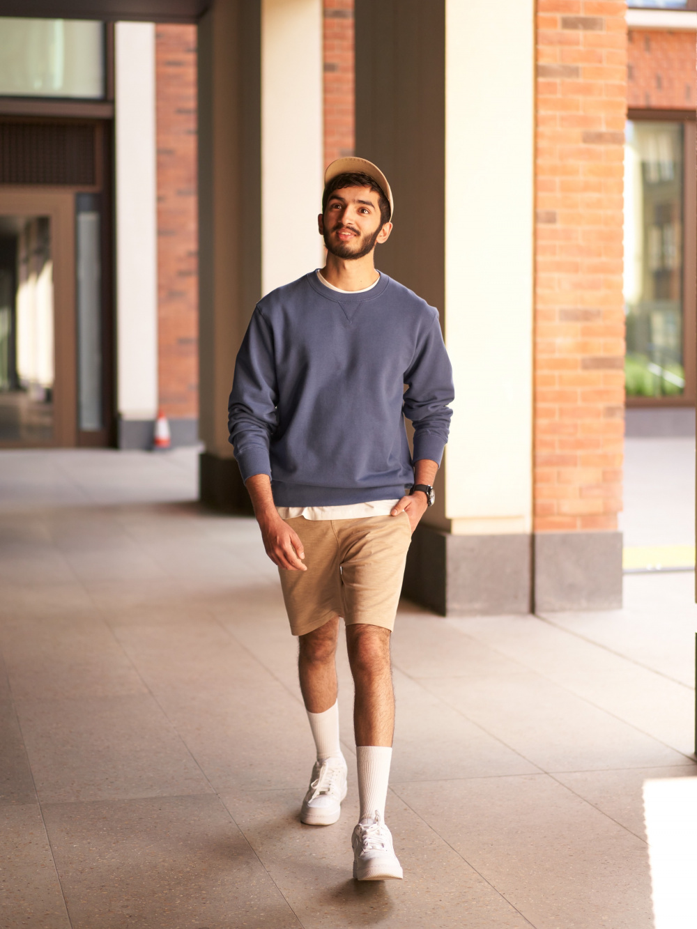 Sweater with shorts guys sale