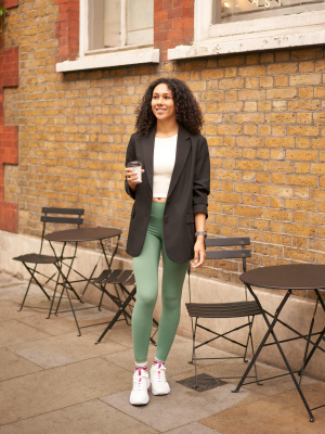 Relaxed Tailored Blazer in Taupe – Muse Boutique