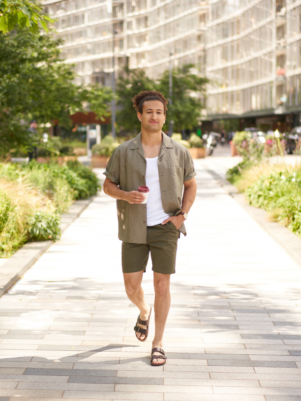 Dry Color Ribbed Tank Top, UNIQLO US