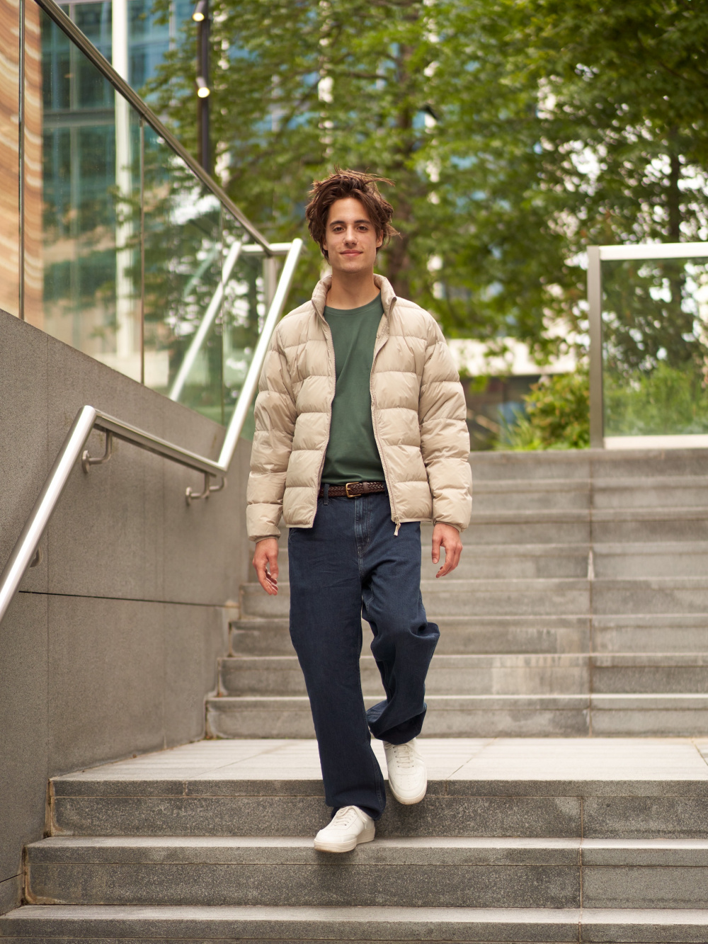 Check styling ideas for「Utility Short Blouson」