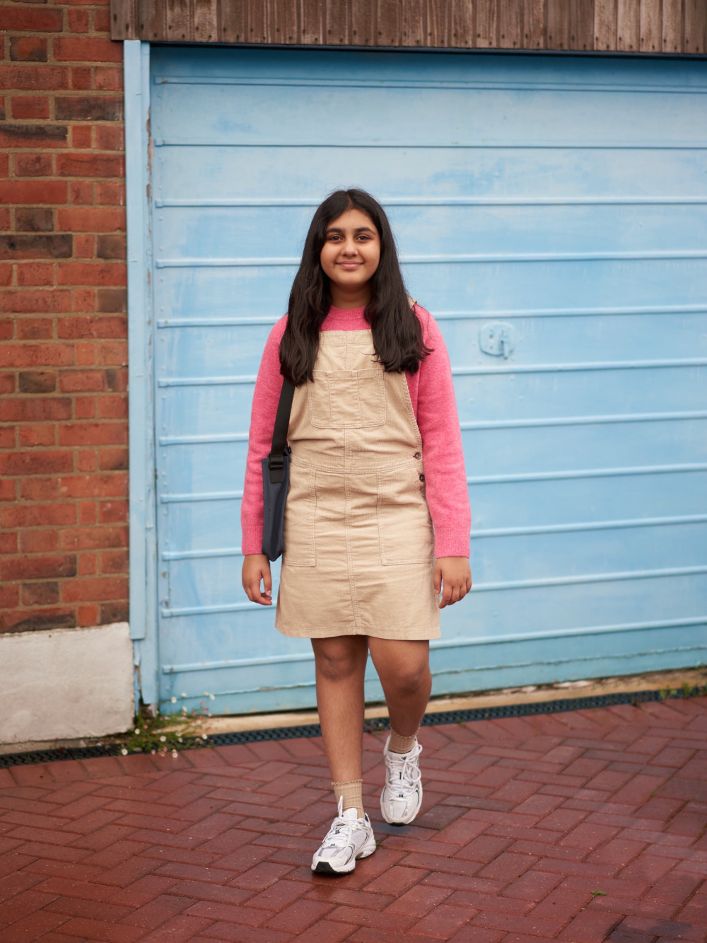 Brown corduroy outlet skirt jumper