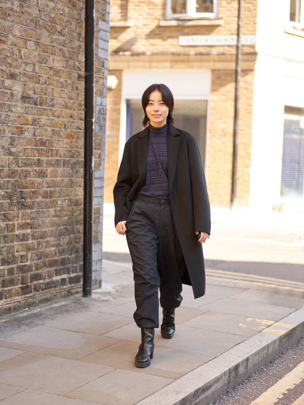 Check styling ideas for Wool Cashmere Chesterfield Coat Smooth