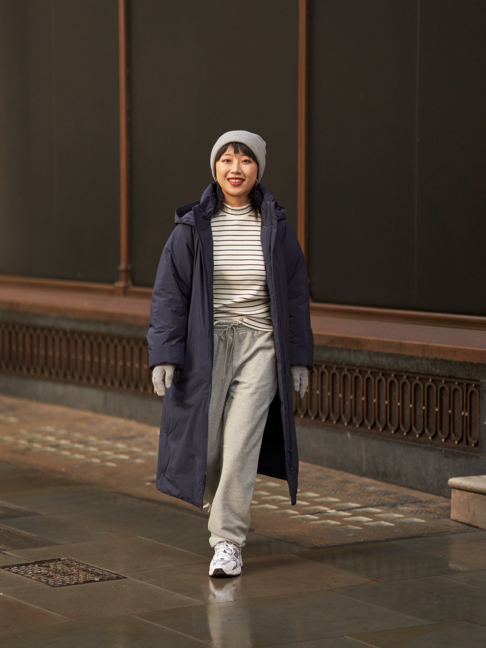 Uniqlo long winter on sale coat