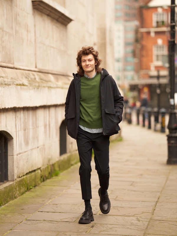 idntt id7 ナムジウン　jiwoon 211 212 213A NEW ITEM】 DENIM PAINTER PANTS COLOR INDIGO SIZE(inch) 28/30