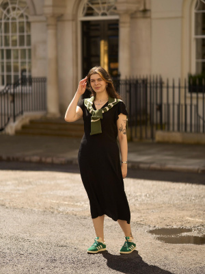Women's V Neck Dress (Short Sleeved) | UNIQLO UK