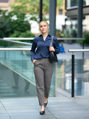 Smart Ankle Pants | 2-Way Stretch | Checked | UNIQLO US Smart Ankle Pants | 2-Way Stretch | Checked | UNIQLO US