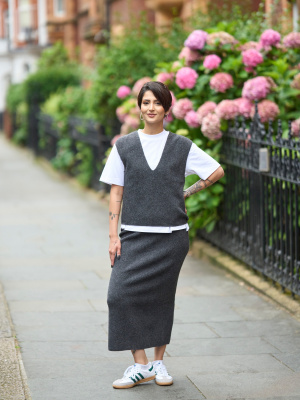 3D Knit Souffle Yarn Skirt | UNIQLO US