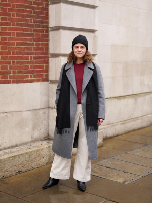 Double Face Wrap Coat | UNIQLO US