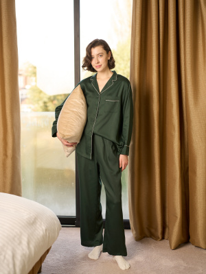 Women s Satin Pyjamas UNIQLO UK