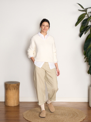 Yoli Cotton taperd pants（24AW） Yoli /Cotton tapered pants （Lady's,Men's） | arc