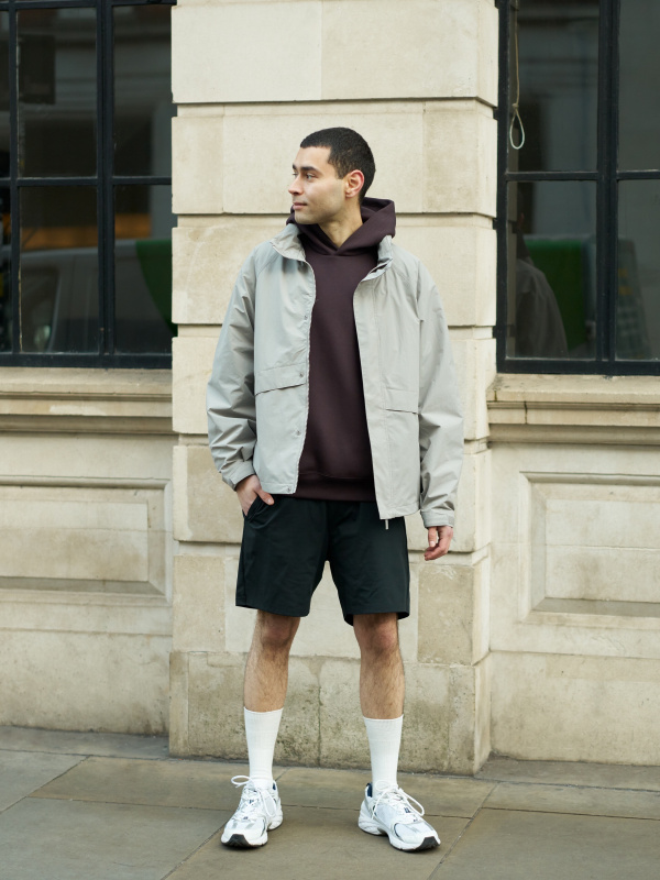 Windproof Stand Collar Blouson(Men's) outfit ideas| UNIQLO US