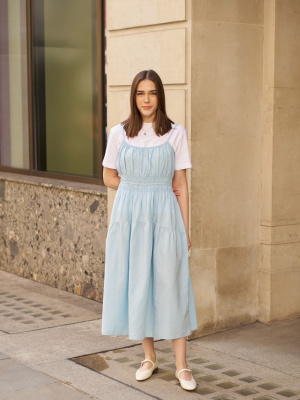 Linen Blend Camisole Dress | UNIQLO US