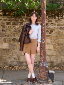 Coated Short Jacket | Faux Leather