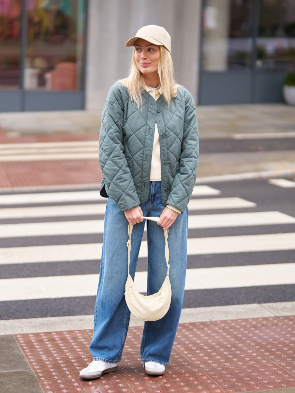 An outfit using Mini T-Shirt | Striped and Sweat Full-Zip Hoodie