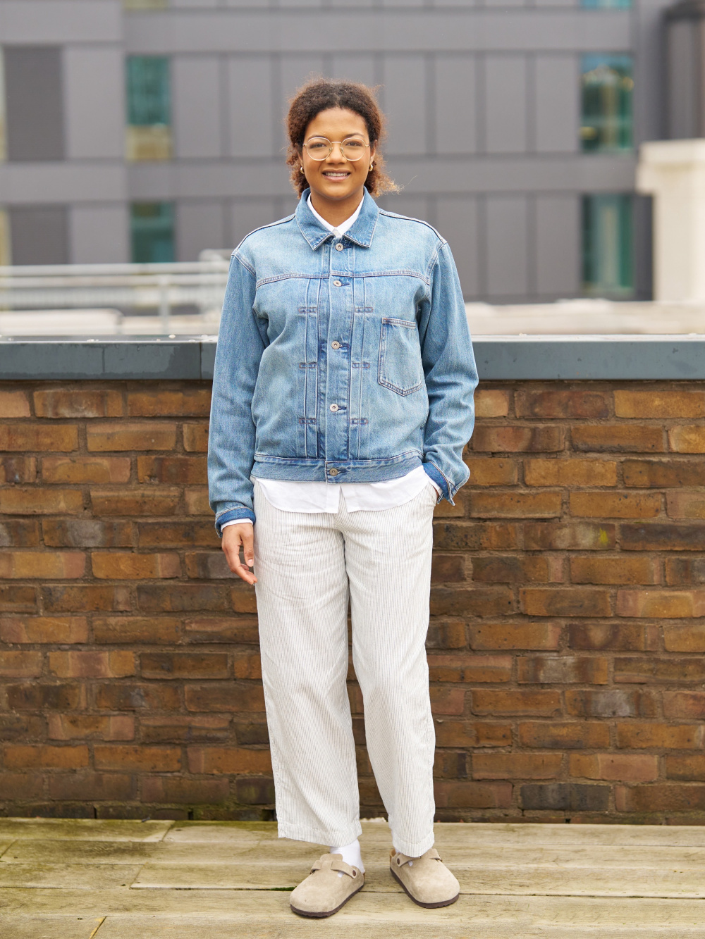 white christmas dresses Denim Short-Sleeve Renee Shirtdress Light Wash Denim main image 0