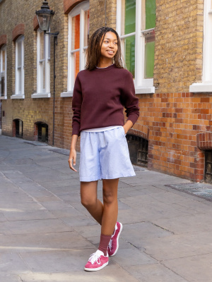 Unisex Washable Milano Ribbed Crew Neck Jumper | UNIQLO NL