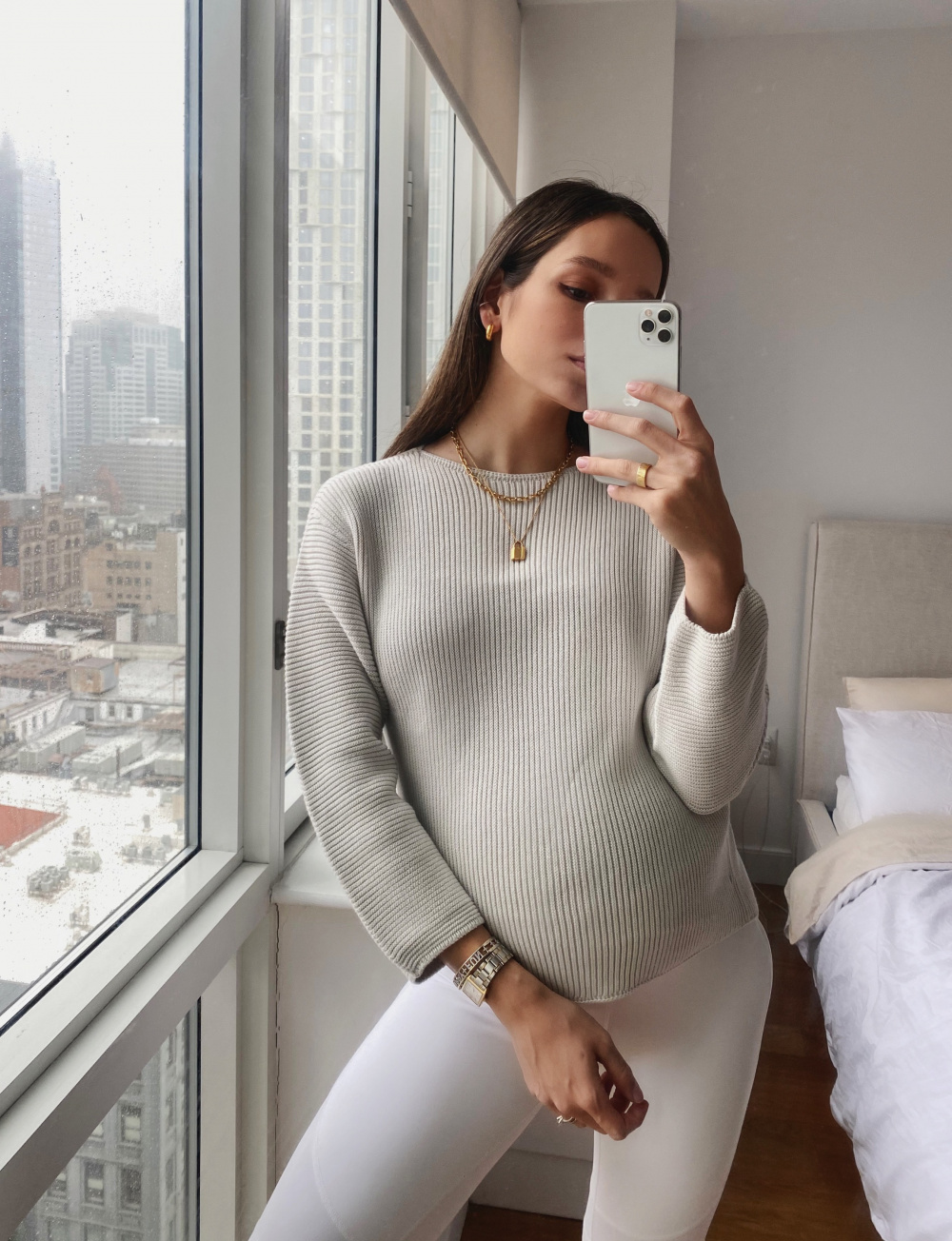 Uniqlo boat neck sweater sale