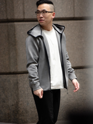Ultra Stretch Dry Sweat Full-Zip Hoodie | UNIQLO US