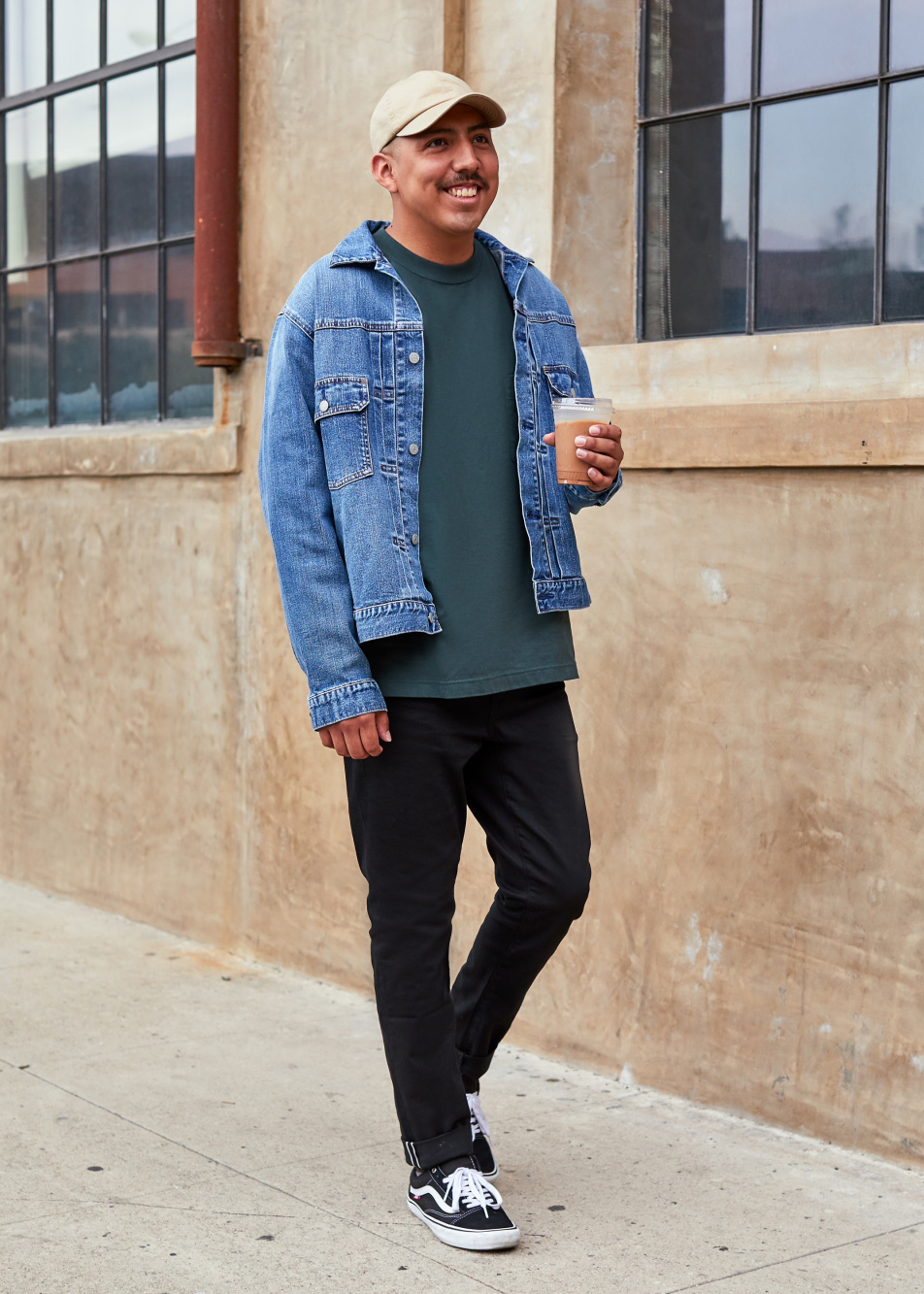 Oversized T-Shirt With Vans Sneakers Outfit - Your Average Guy