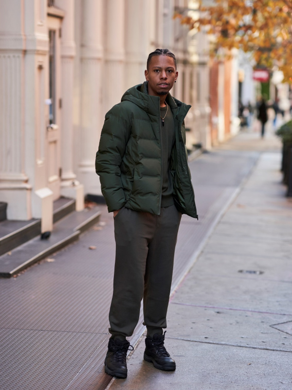 Uniqlo seamless store down jacket