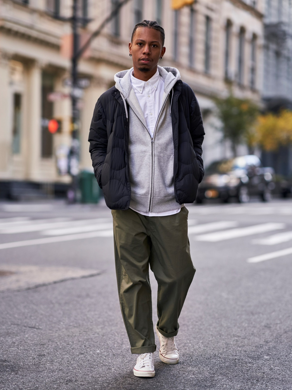 Check styling ideas for「Sweat Full-Zip Hoodie、Smart Ankle Pants