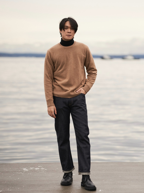 Mens on sale turtleneck uniqlo