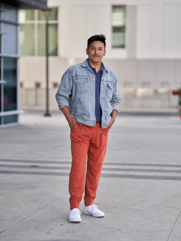 Uniqlo denim store jacket mens