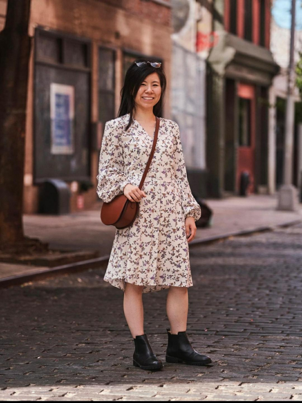 How To Wear Tall Boots With Dresses - V-Style