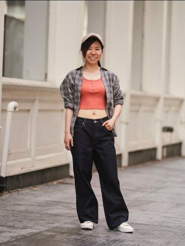 uniqlo baggy jean