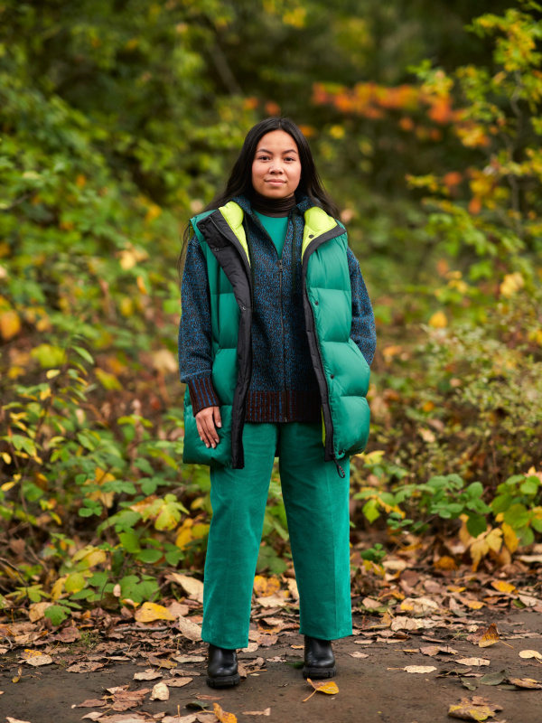 Green Corduroy Pants -  Canada