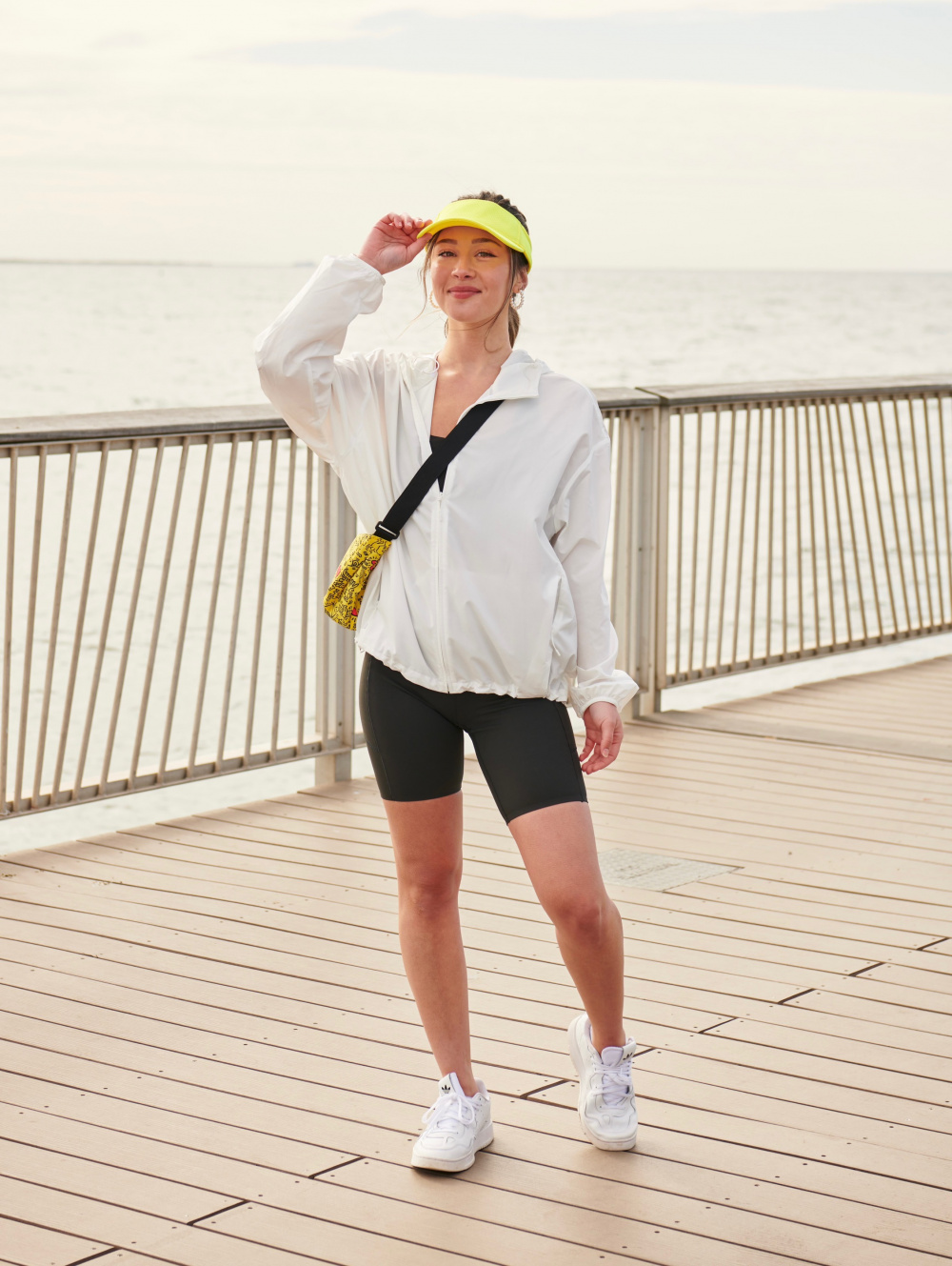 Check styling ideas for「LINEN BLEND JACKET、WIRELESS BRA ACTIVE