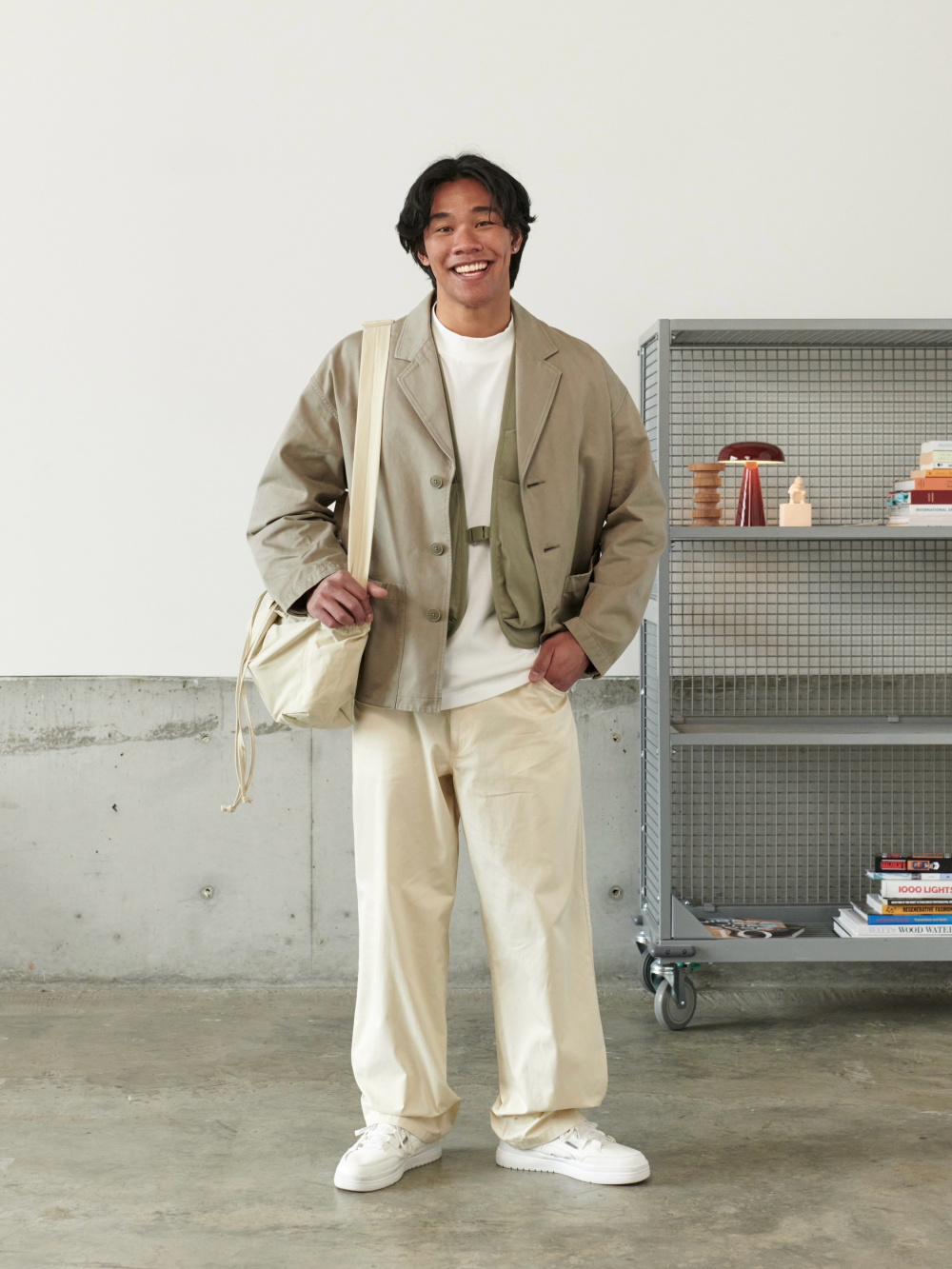 Check styling ideas for「Boxy Tailored Jacket、Utility Vest