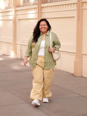 Gypsohila AW Easy Cargo Pants Beige