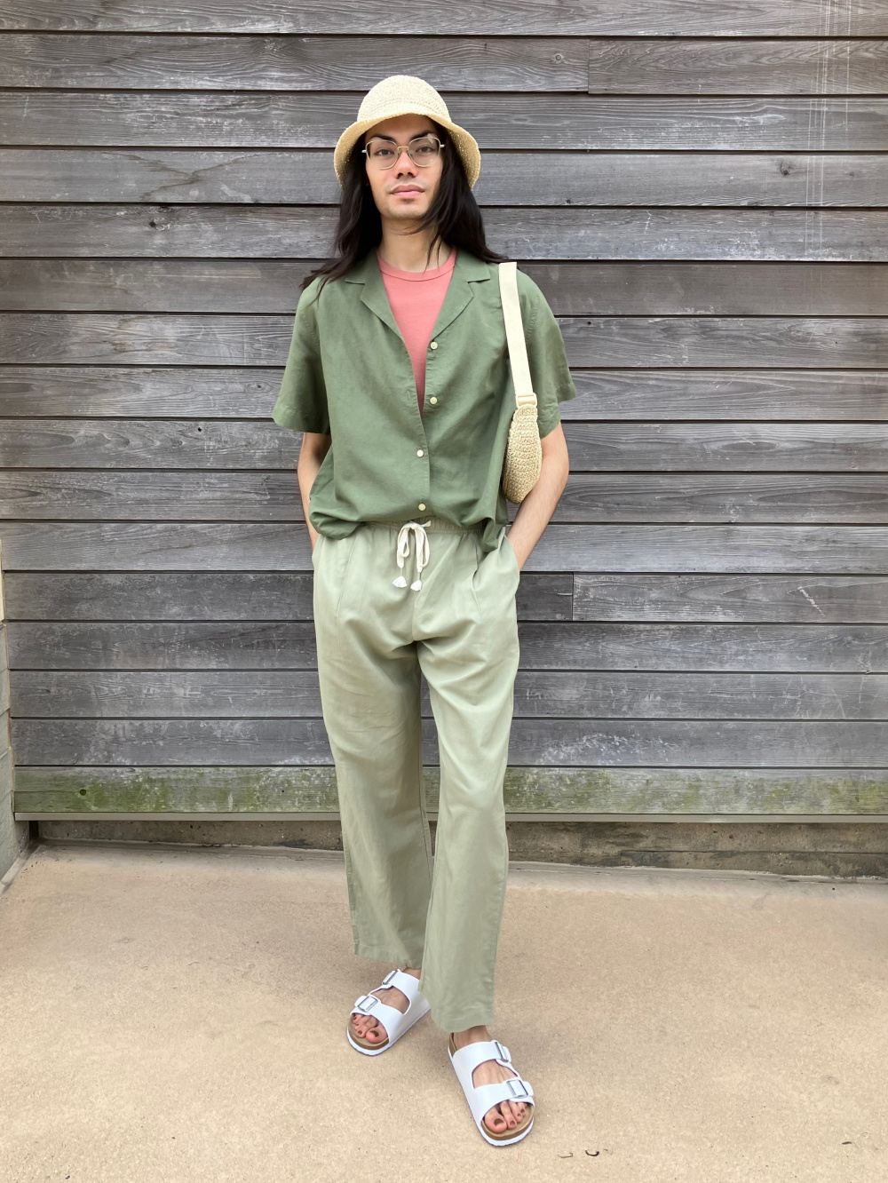 Uniqlo pantalon femme lin hotsell
