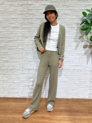 Washable Knit Ribbed Pants | UNIQLO US