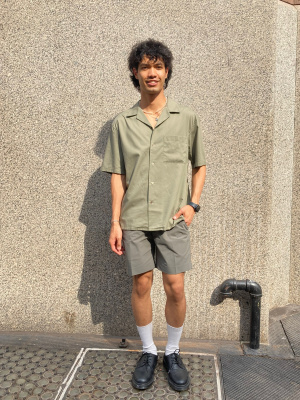 Open Collar Shirt | Short Sleeve | UNIQLO US
