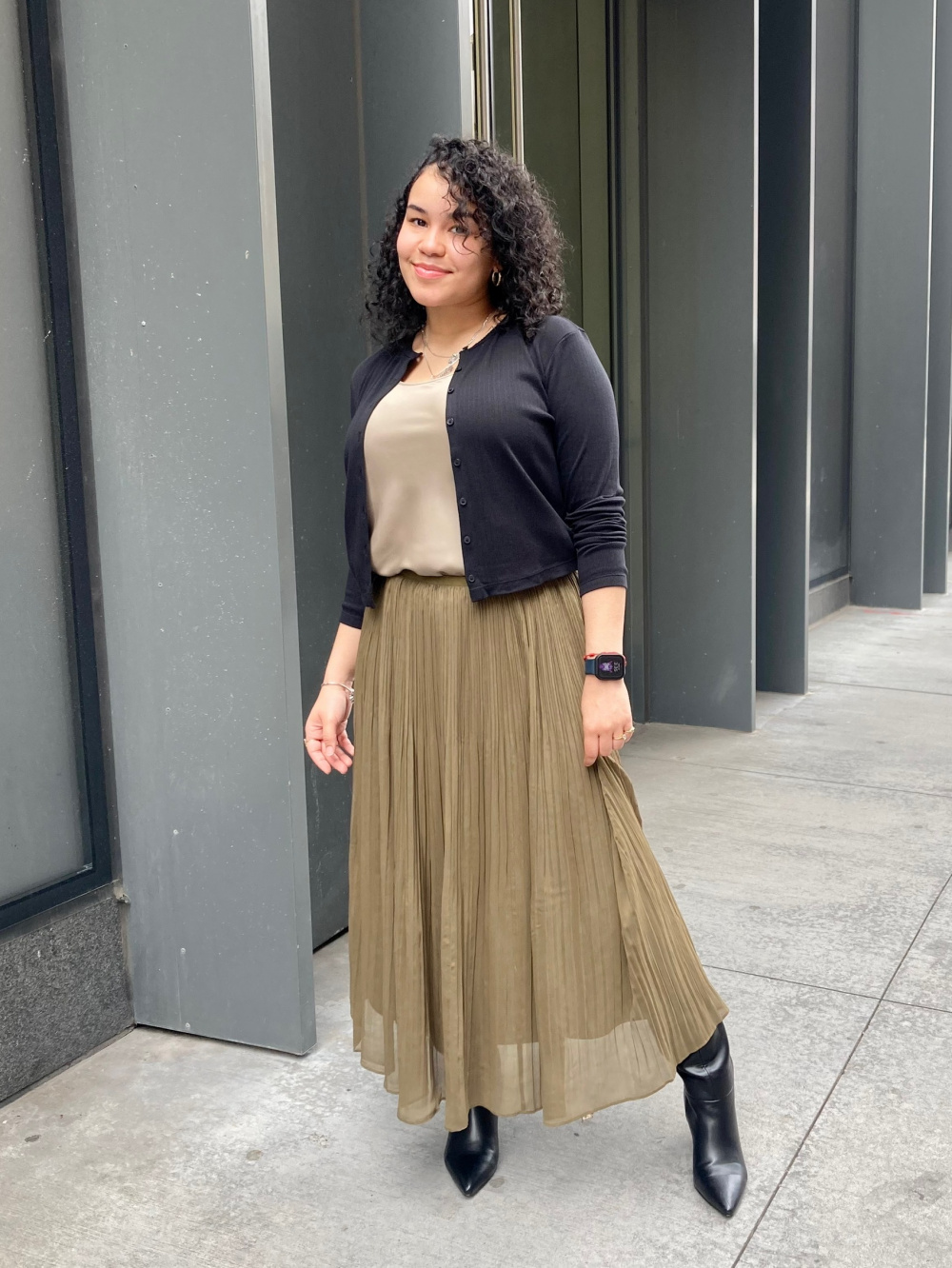 Chiffon skirt outfit best sale